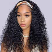 Deep Wave Wig (With 2 Free Headbands)