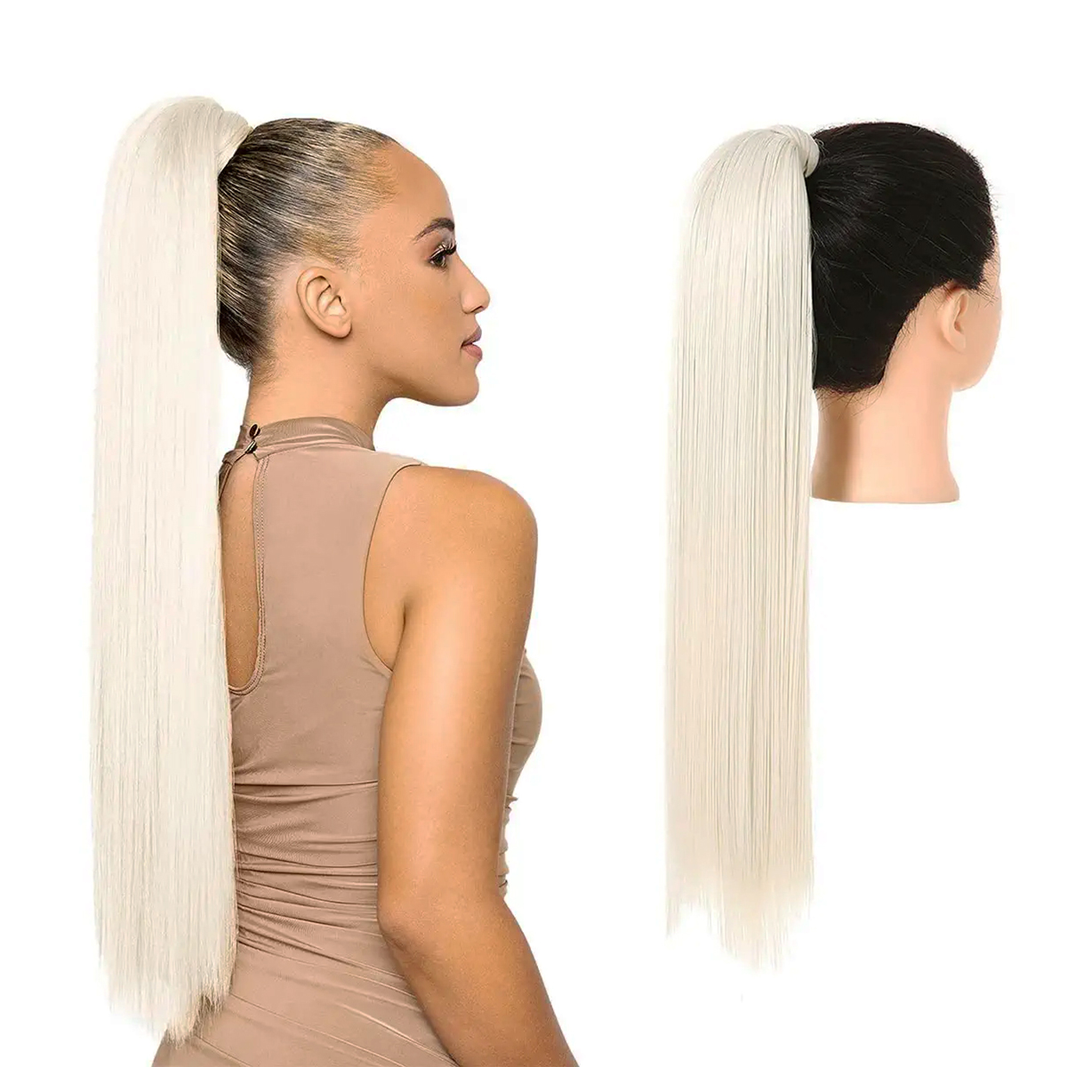 Lula™ Straight Ponytail Extensions