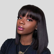 Yaki Straight Bob Lace Wig