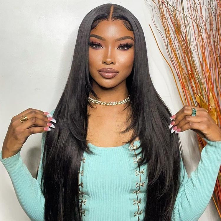 Trendy Layered Cut Lace Wig